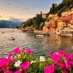 Shores of Varenna on Lake Como