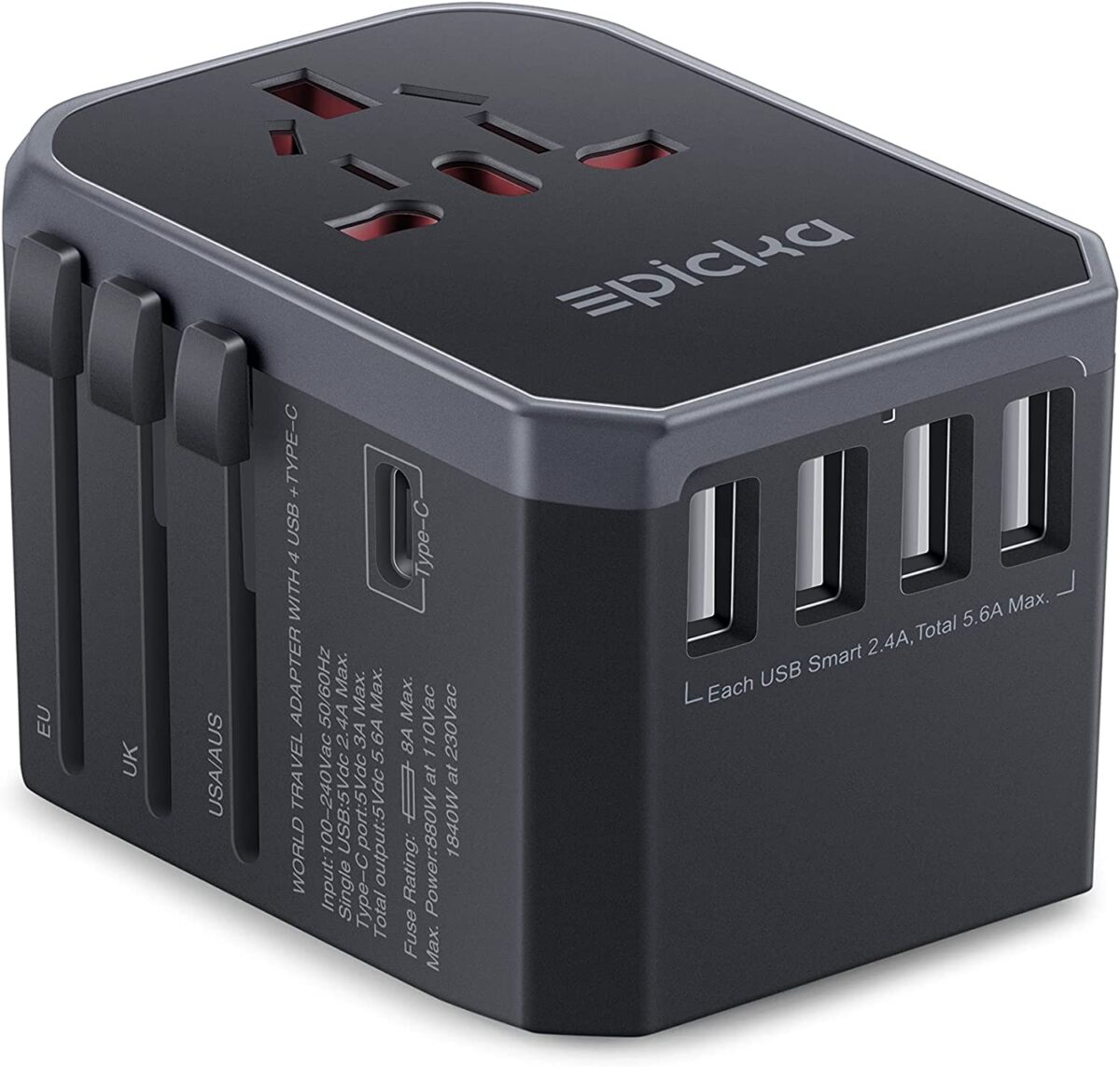 Link to Amazon for a universal travel adapter