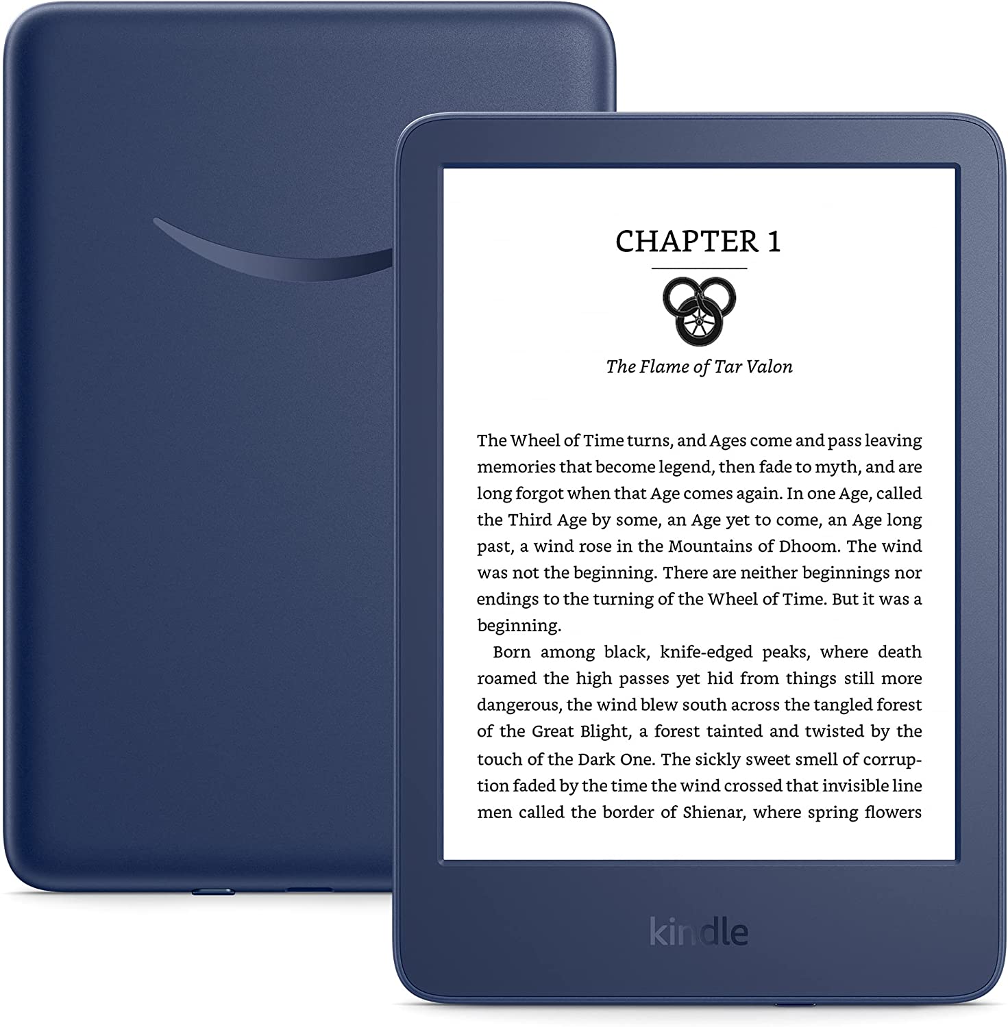 Link to Amazon for a Kindle e-reader