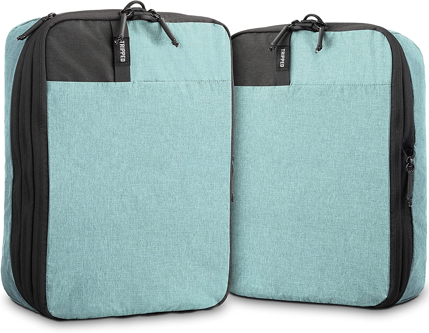 Link to Amazon for Tripped compression packing cubes